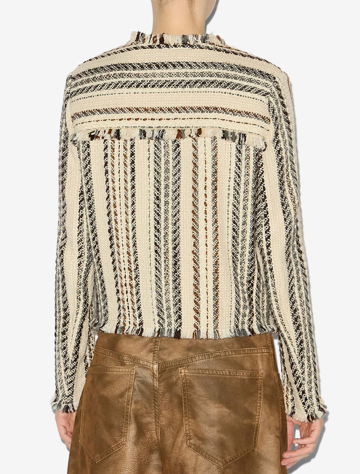 izaria jacket in ecru