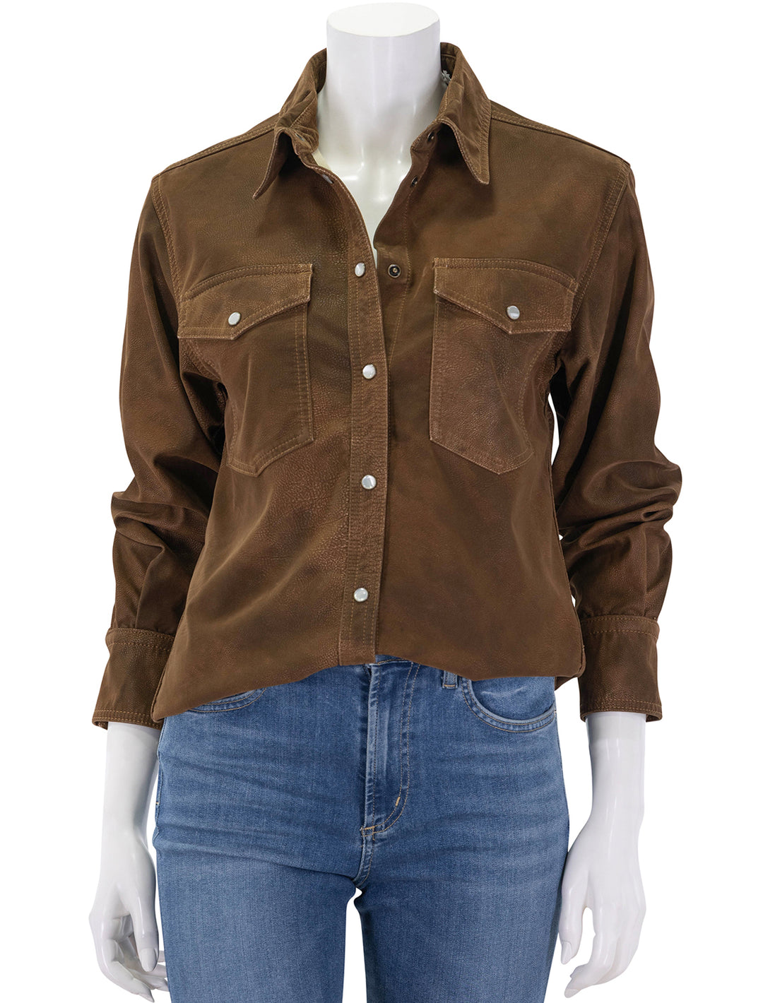 karima shirt tobacco