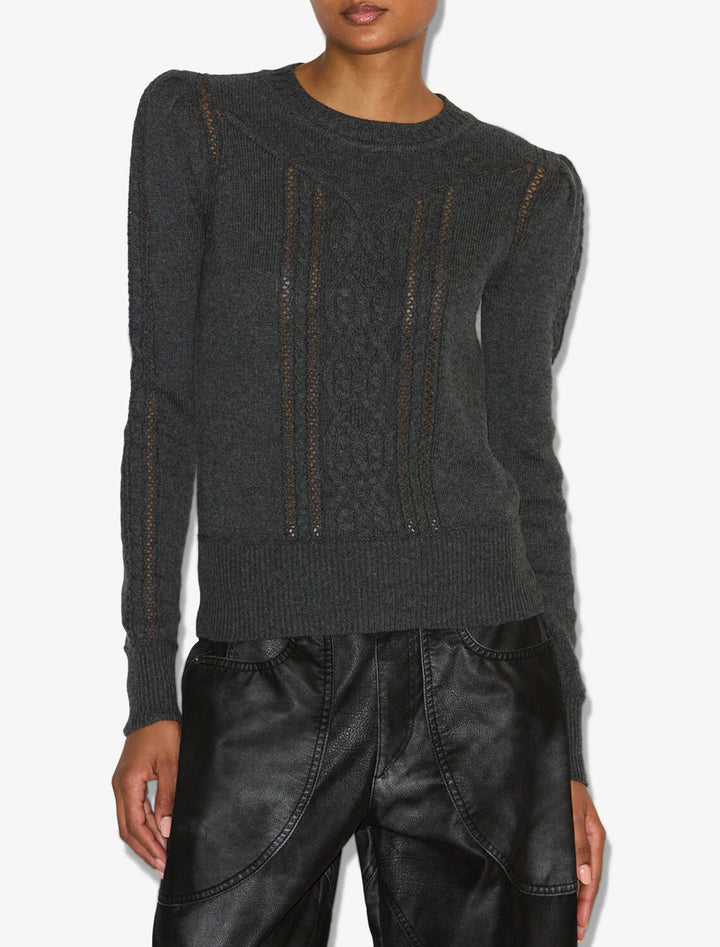 kelia sweater in anthracite