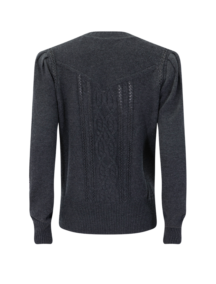 kelia sweater in anthracite