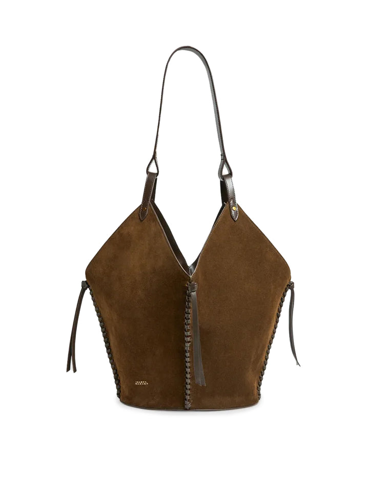 tampa slouchy shoulder bag in bronze