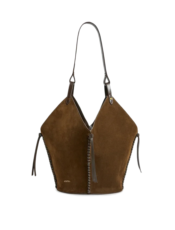 tampa slouchy shoulder bag in bronze