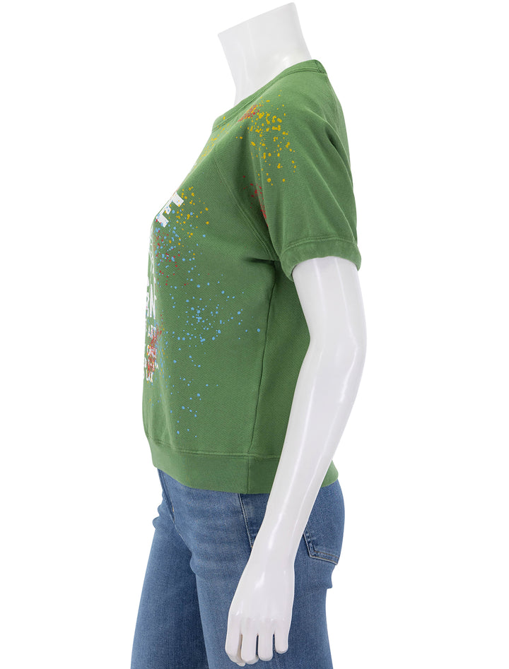 the short sleeve concert sweatshirt in scultpure garden