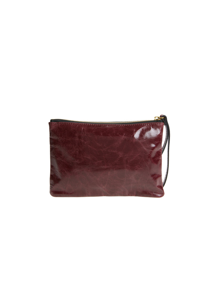 wardy mino zip pouch in grapefruit