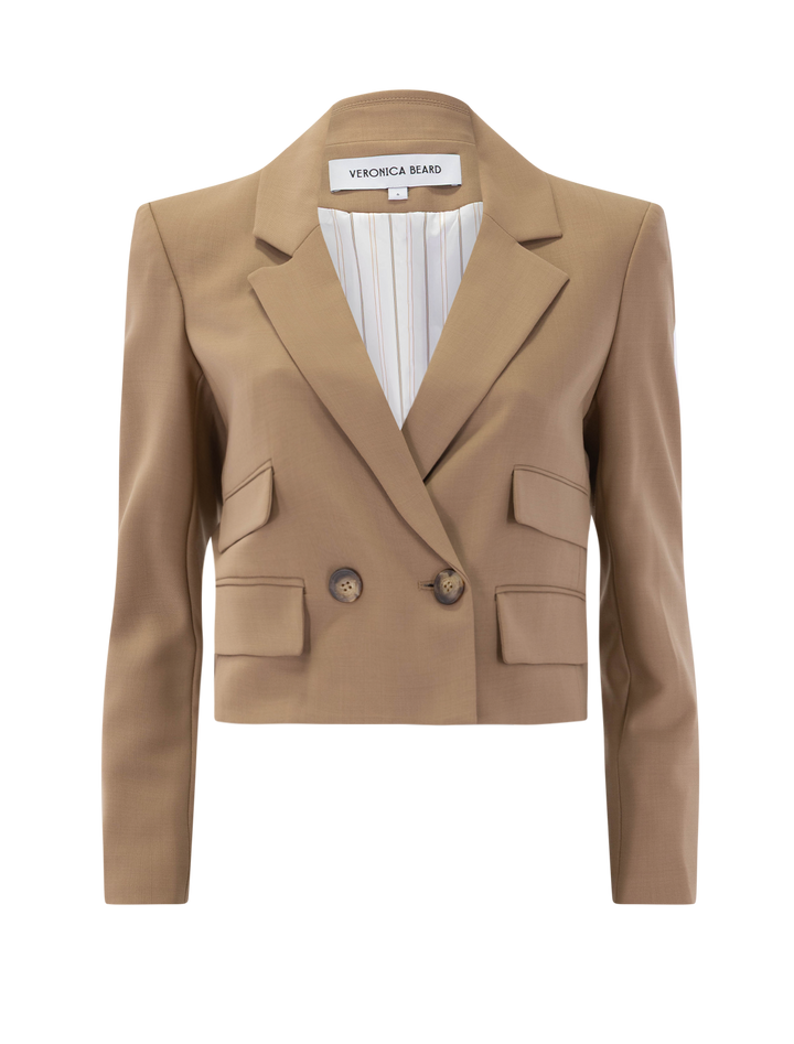 wilkie jacket in hazelnut