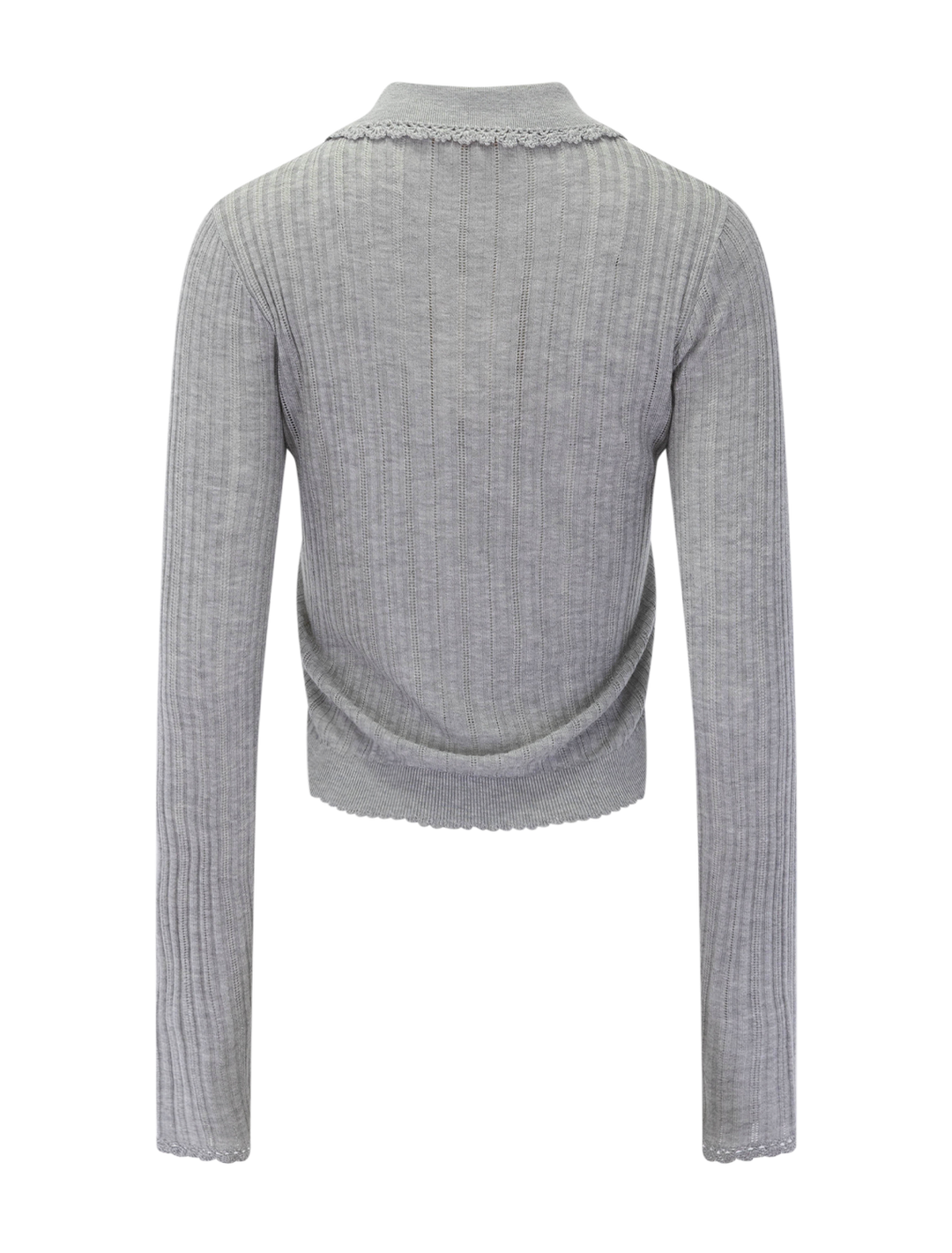 lottie knit cardigan in slate