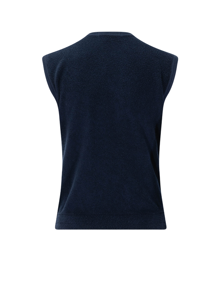 ellie loop terry tank in navy