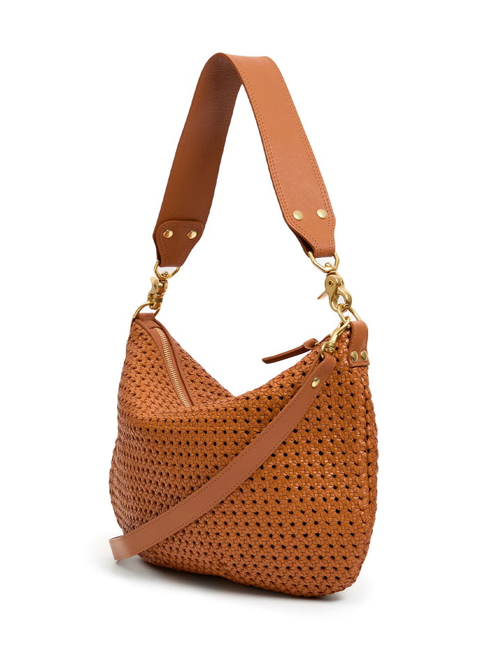 moyen messenger in tan rattan