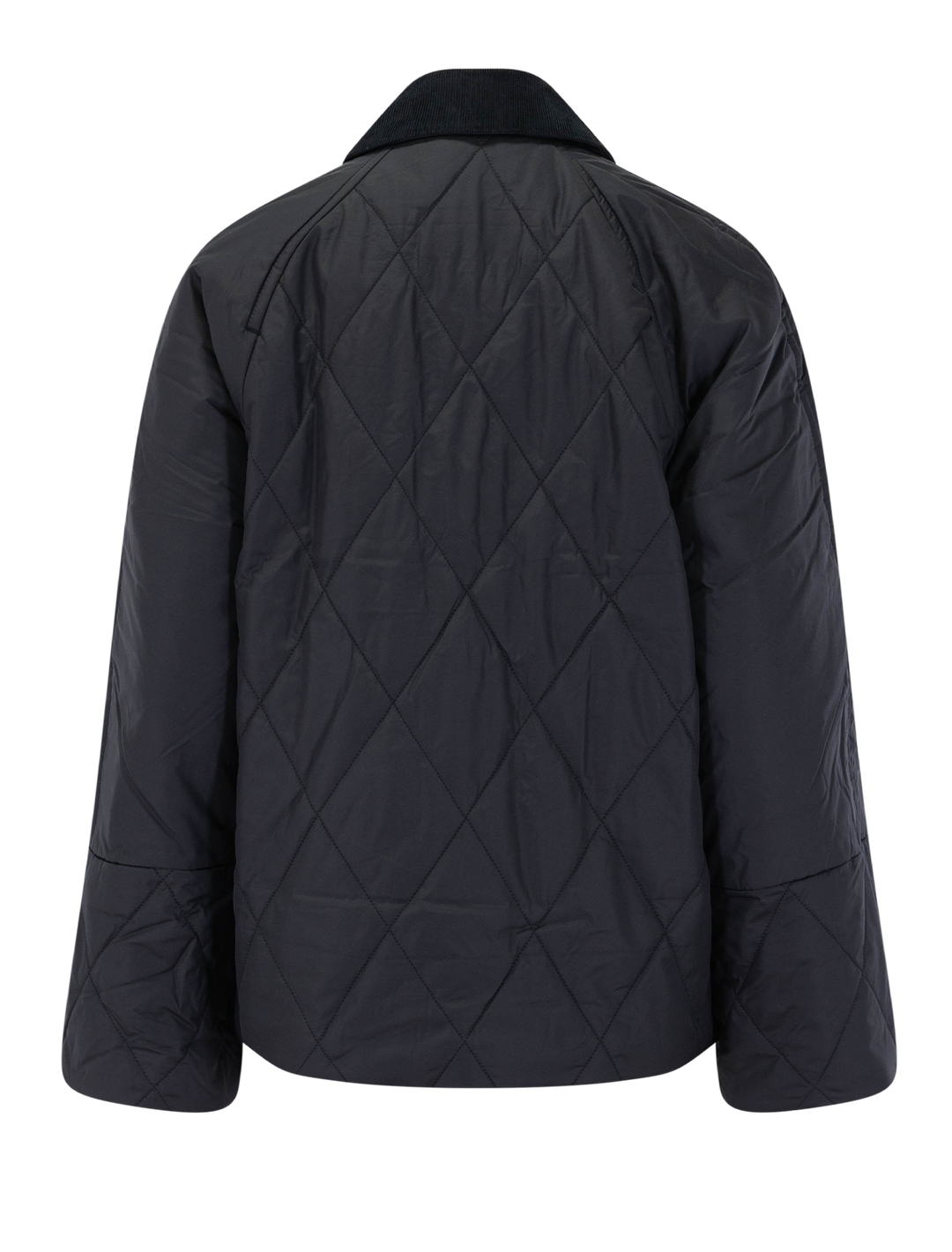 martha quilted jacket in black