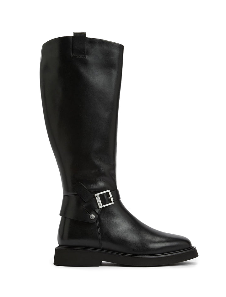 theodora riding boot in black