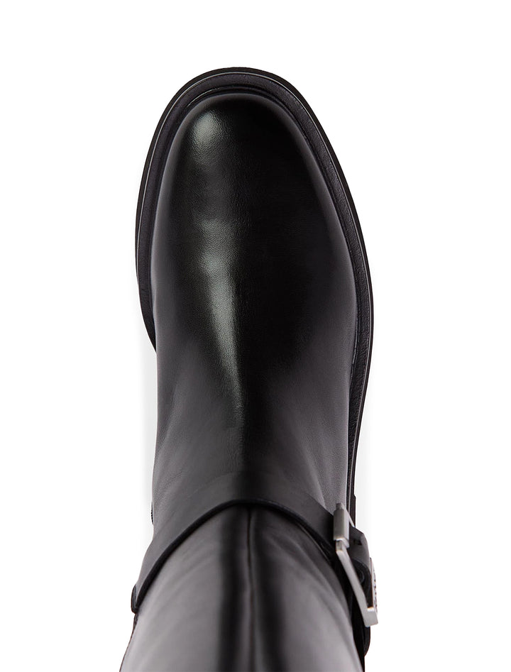 theodora riding boot in black