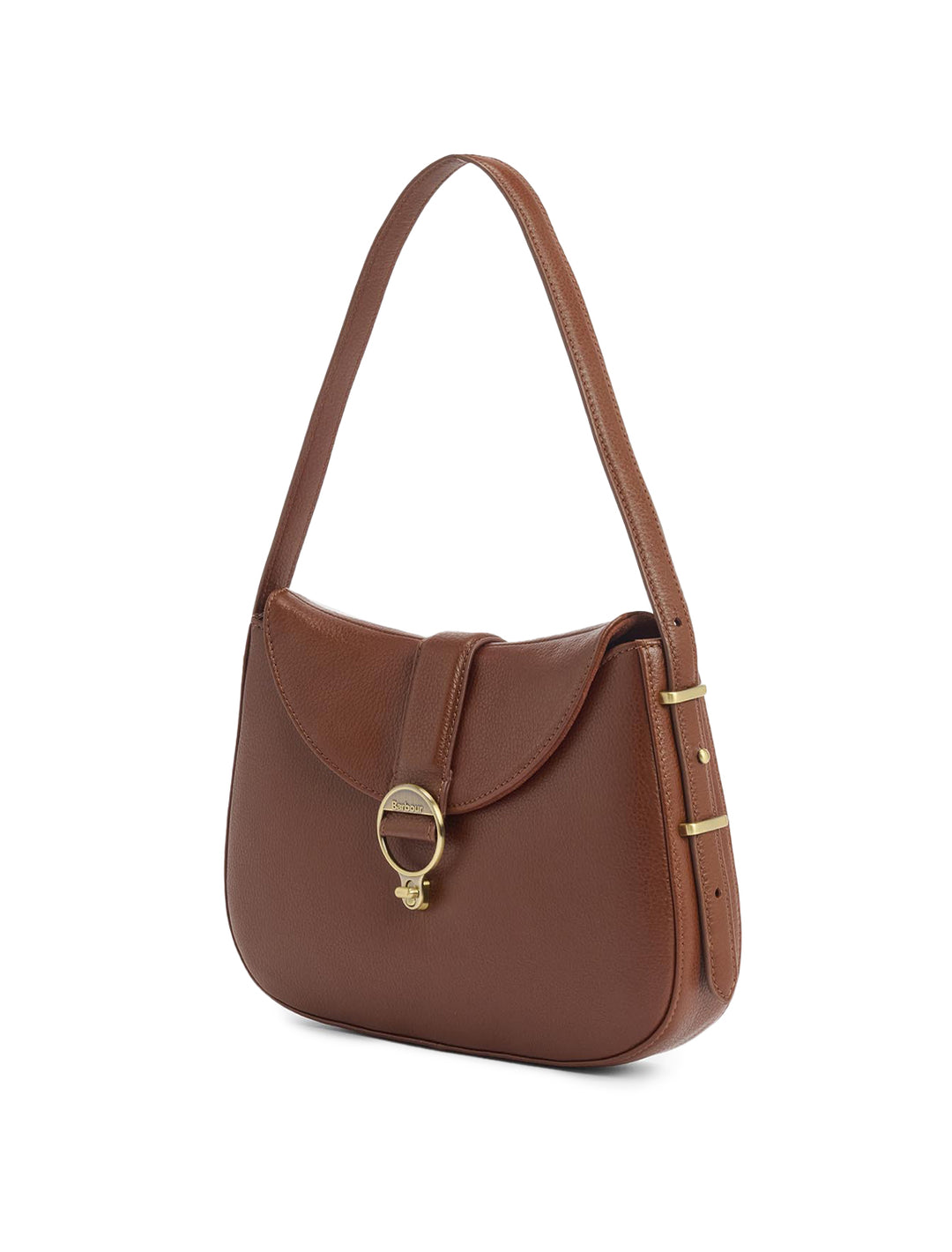 alder leather sling bag in brown