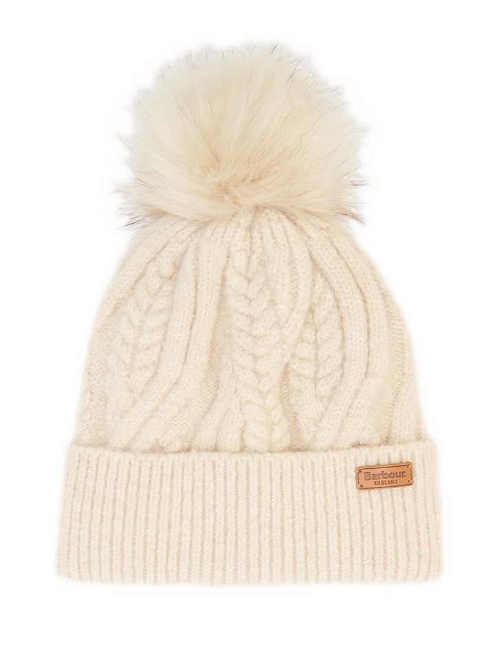 elsdon beanie in eggshell