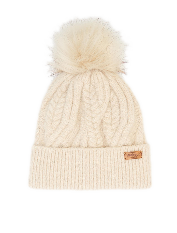 elsdon beanie in eggshell