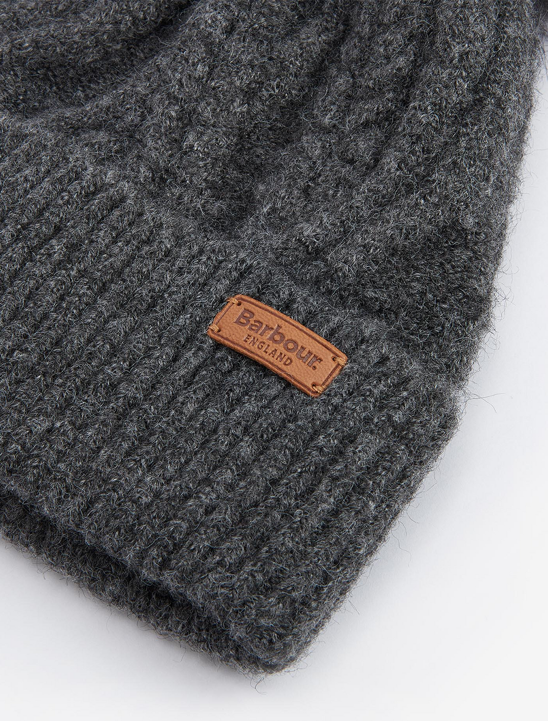 elsdon beanie hat in grey