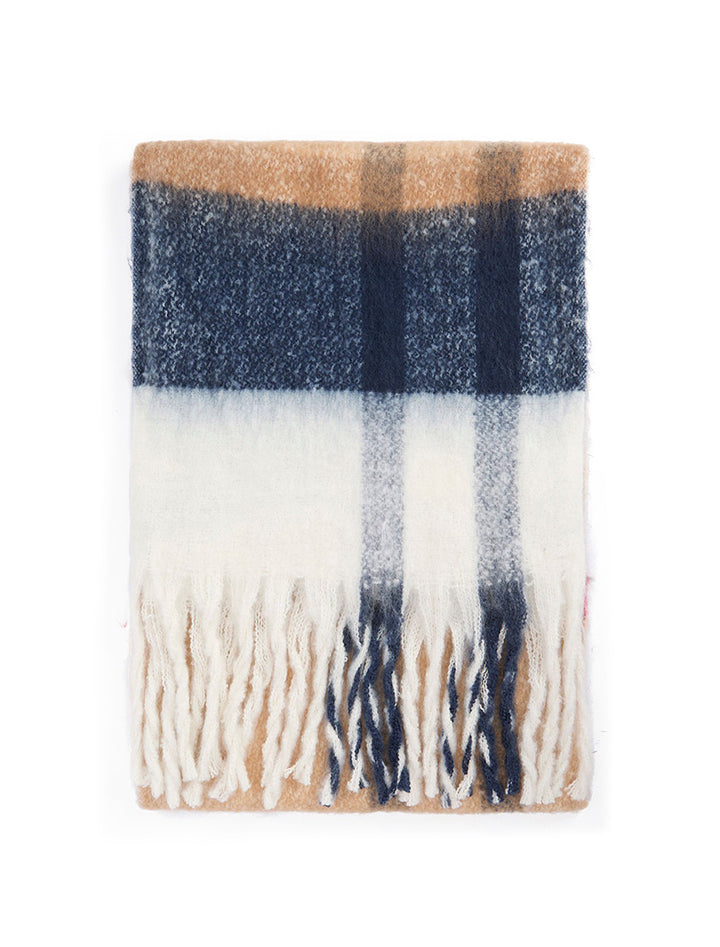 isla tartan boucle scarf