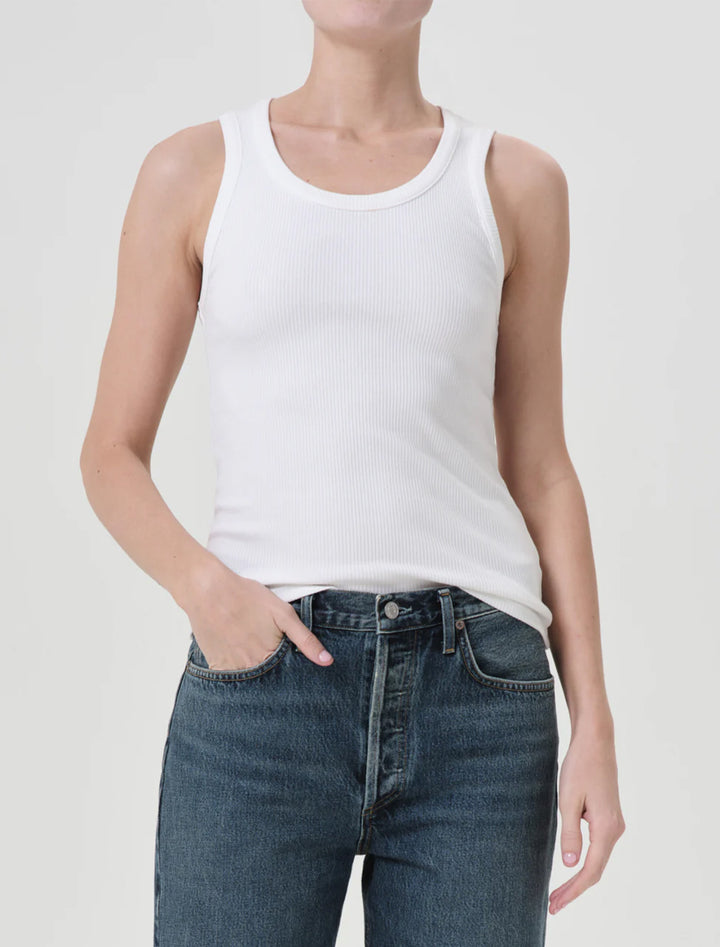 new poppy tank in white