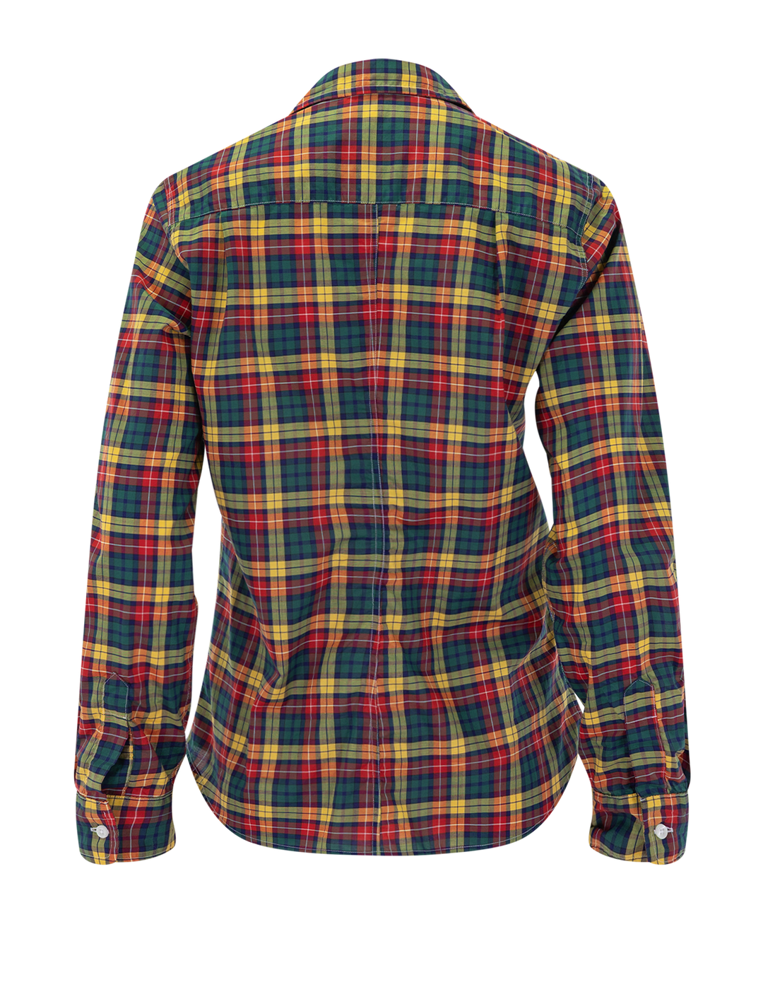 barry in yellow and red plaid