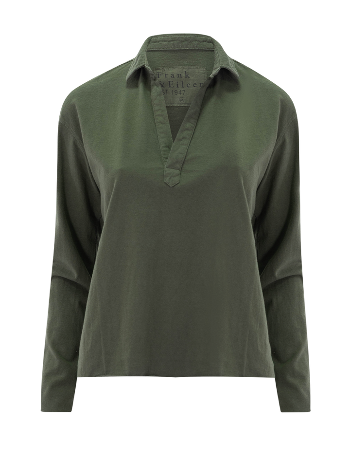 patrick popover henley in caper