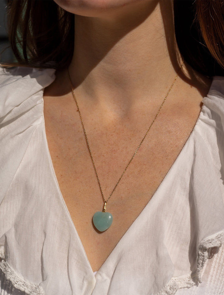 gemma amazonite necklace