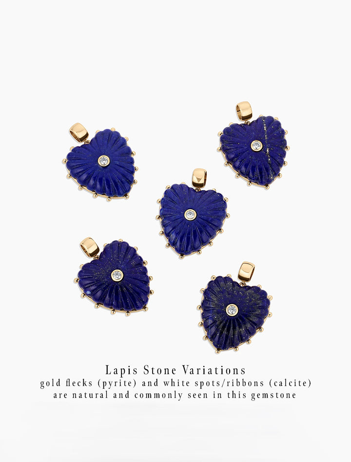 malene lapis rope necklace