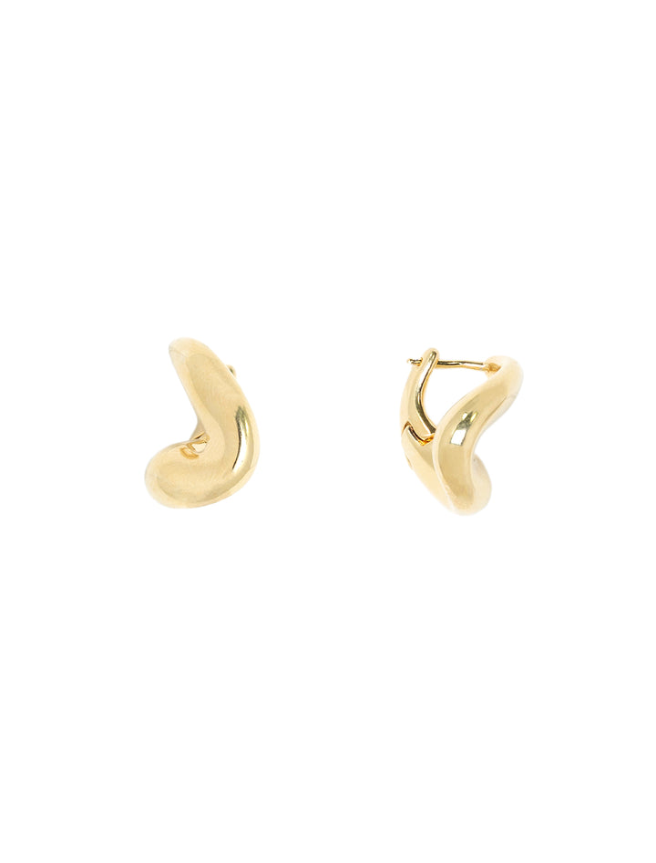 gold 19mm twist hoops