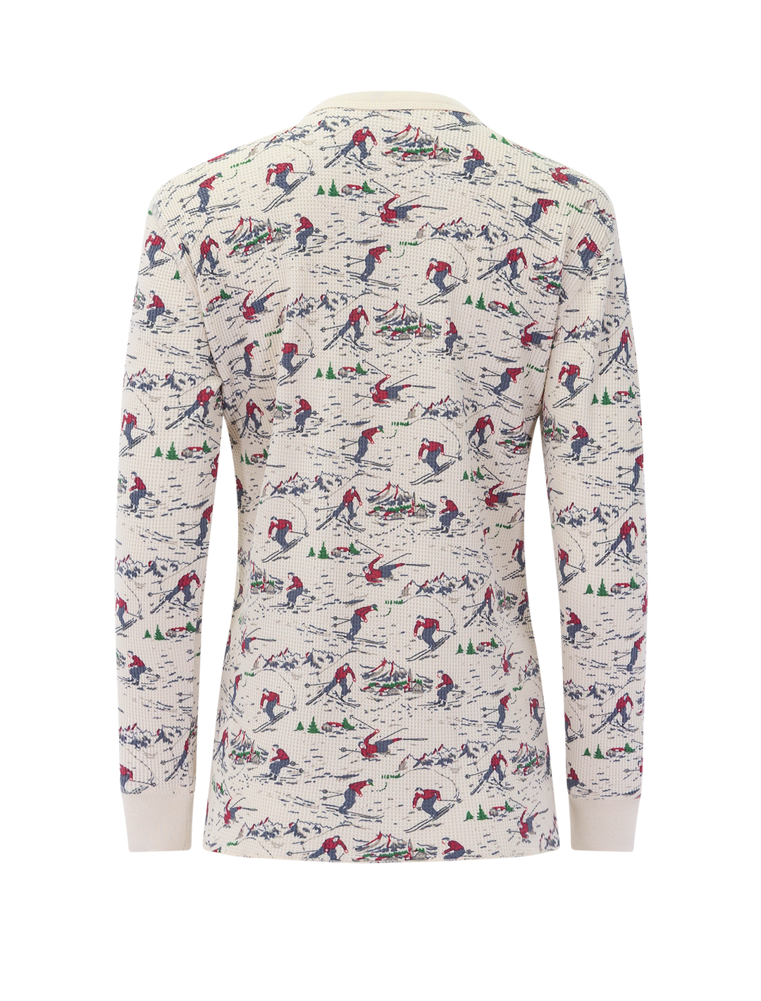 the classic crew thermal in slopeside print