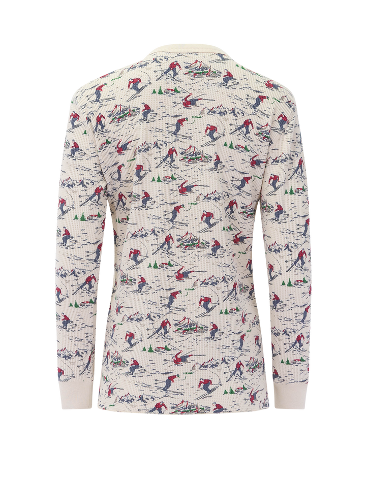 the classic crew thermal in slopeside print