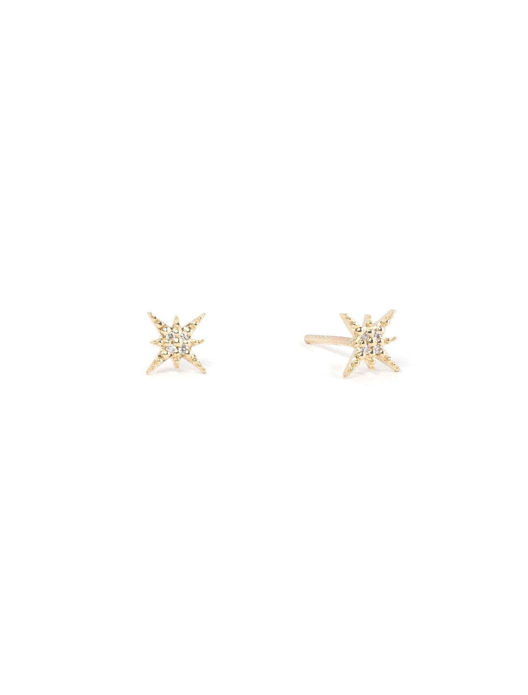 mini diamond starburst studs