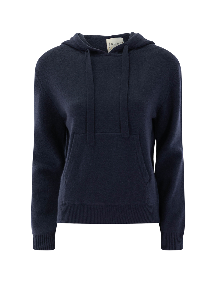 oversize hoodie in dark ink