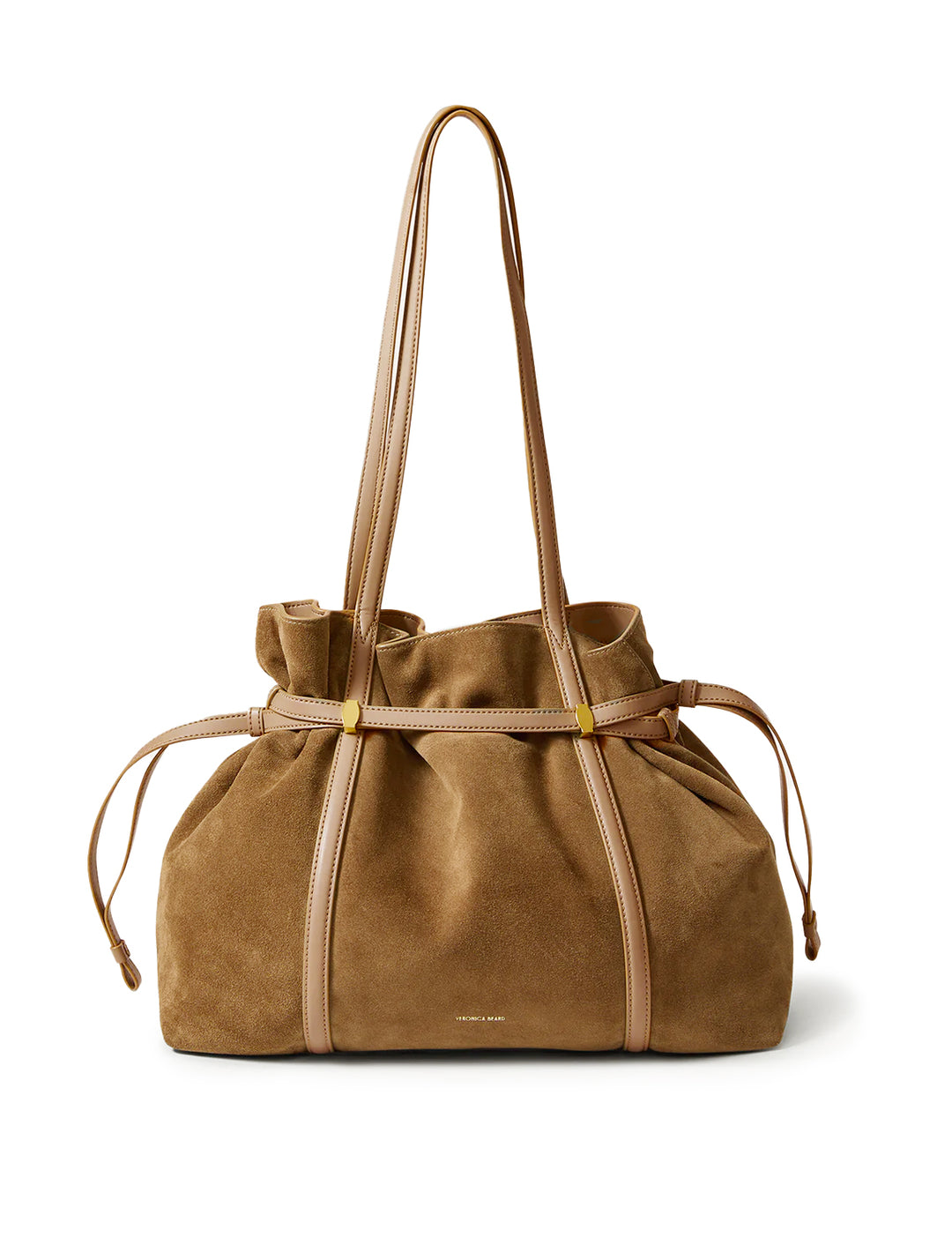 suede lasso bag in acorn