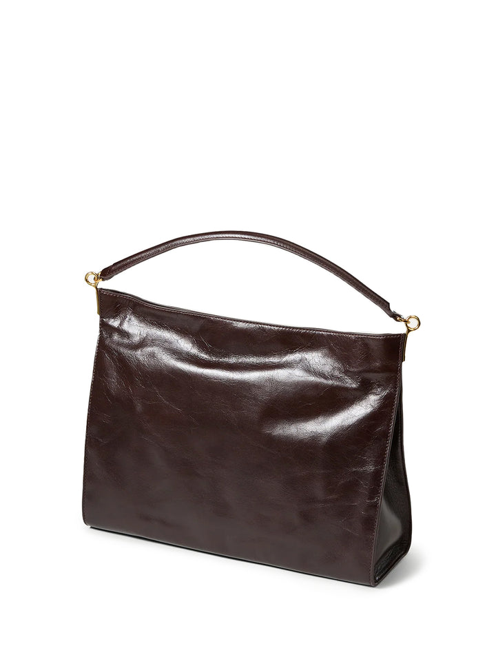 crinkle vida hobo in dark raisin