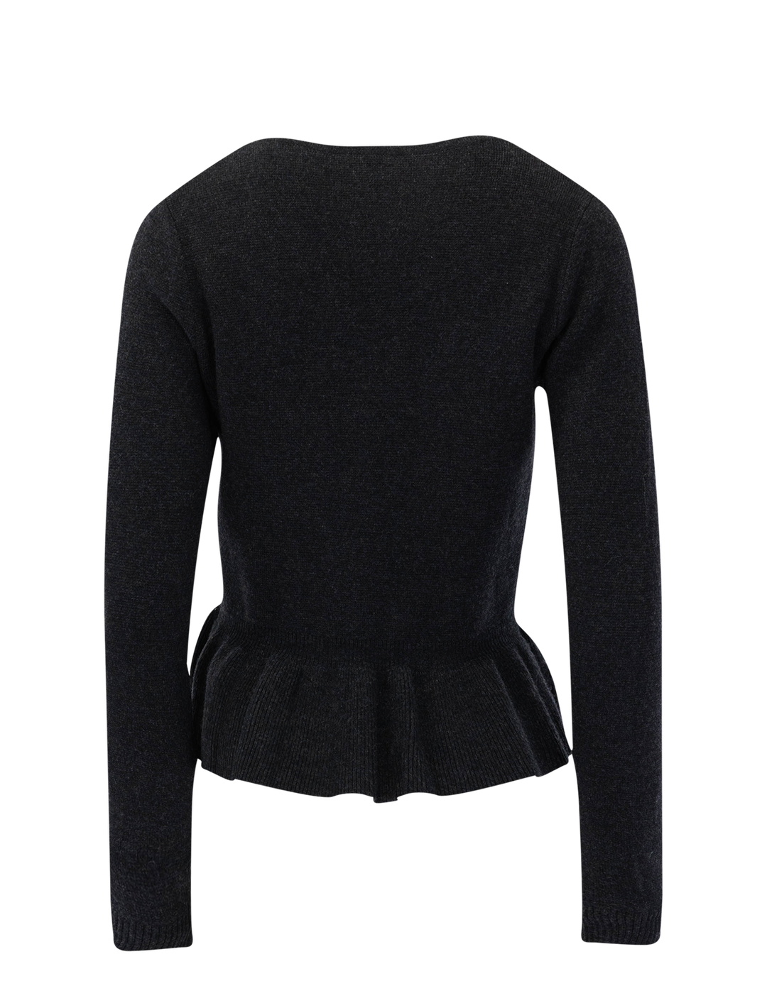 the bee cardigan in black