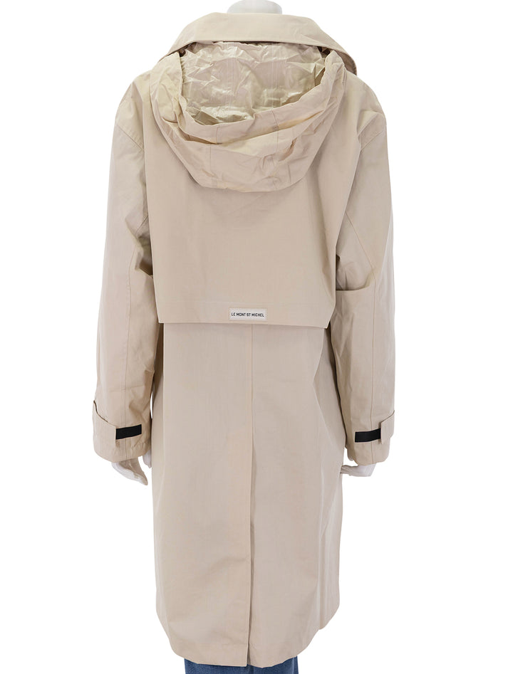 manille trench in beige