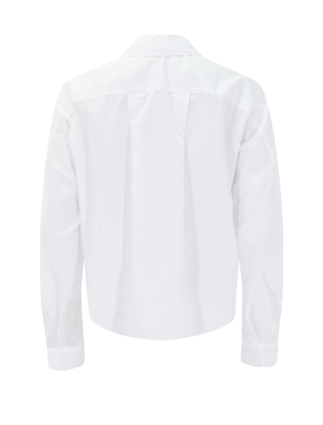 balanca blouse in optic white