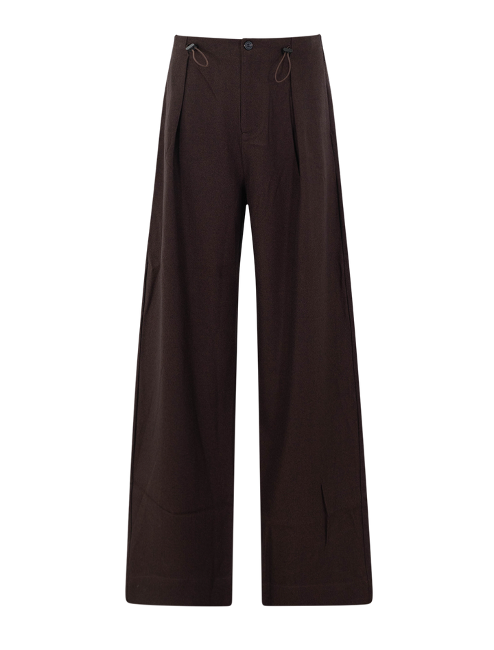 jio trouser in chocolate