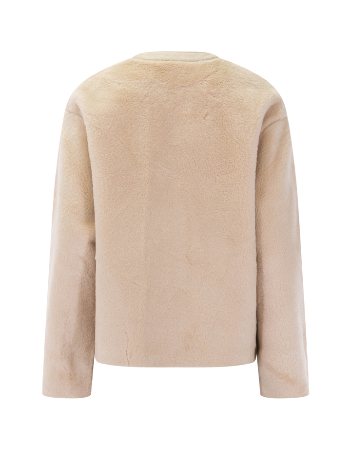 elton faux shearling jacket