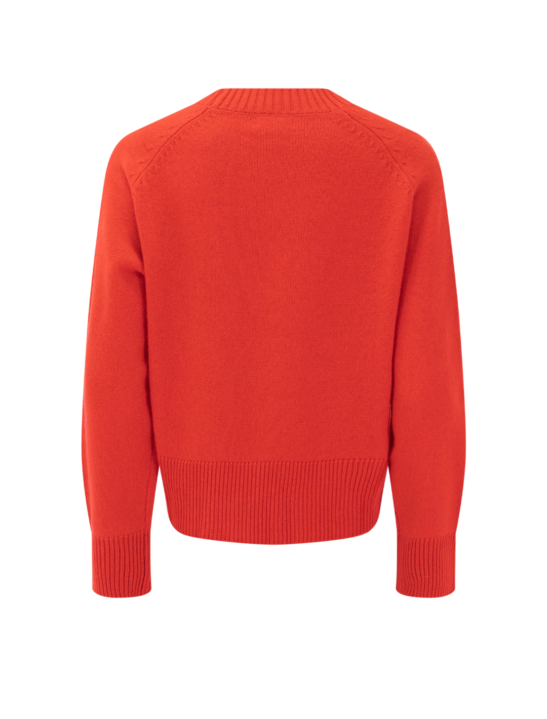 paulvar crewneck sweater in rouge