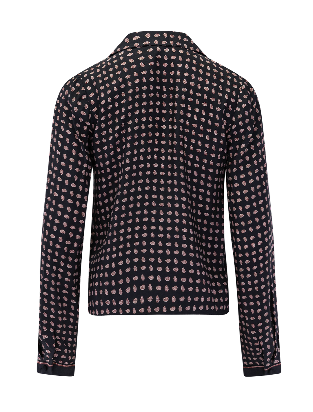 juliana top in noir cardinale foulard