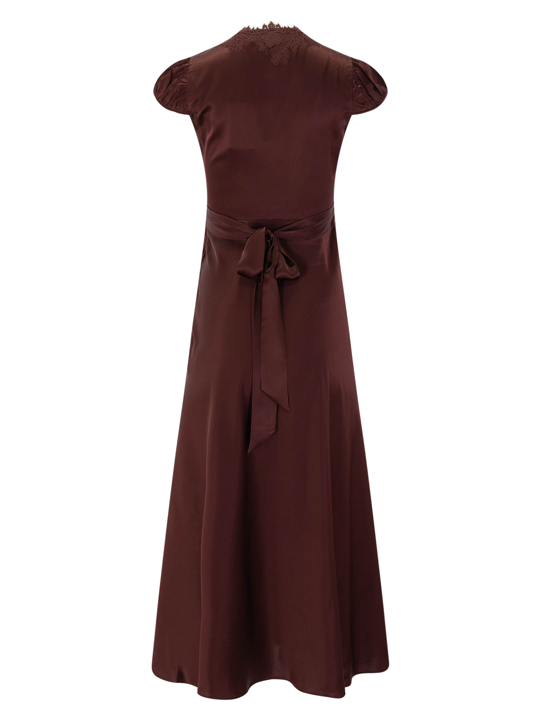 coraline dress in cafe brun