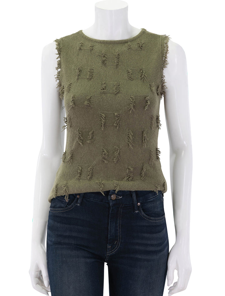 vidana tank in olive