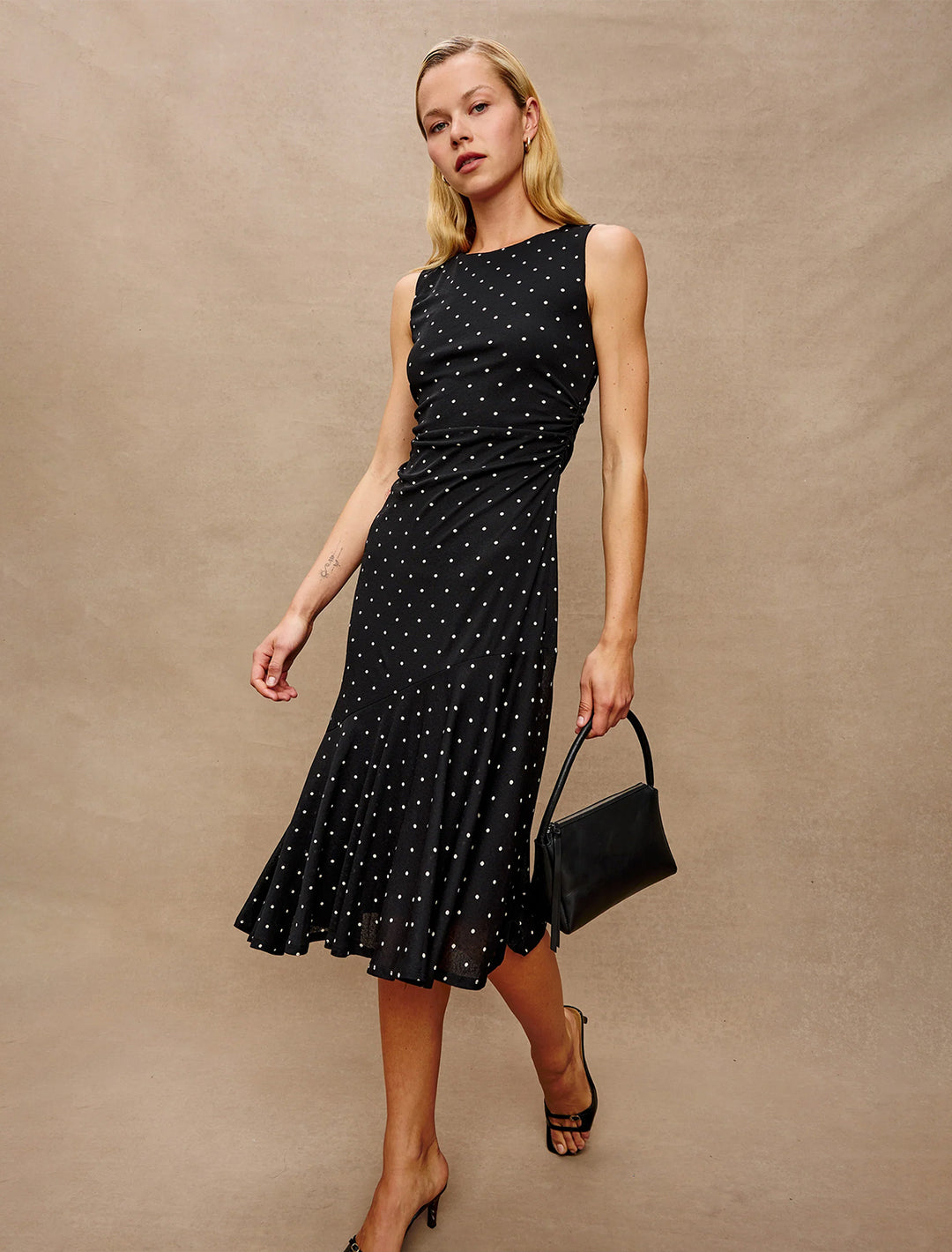 daija polka dot dress