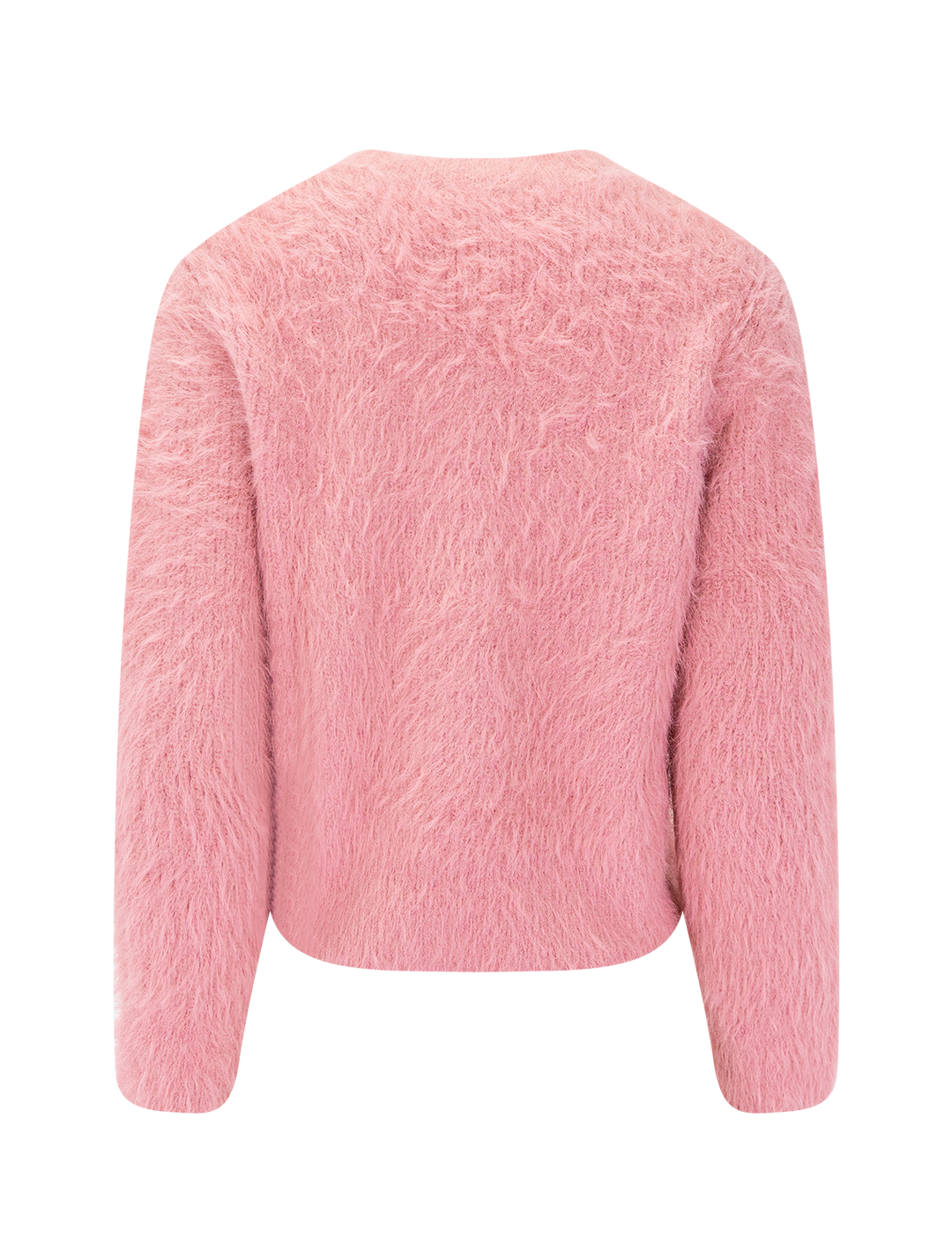melo cardigan in heather pink