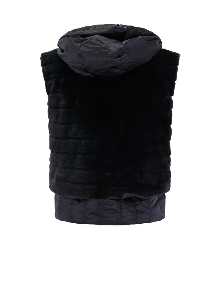 yumi vest in black