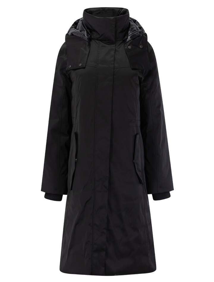 lynn coat in black