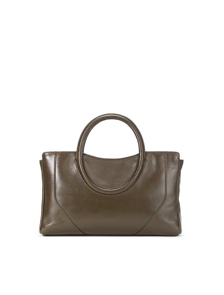 maude mini satchel in truffle