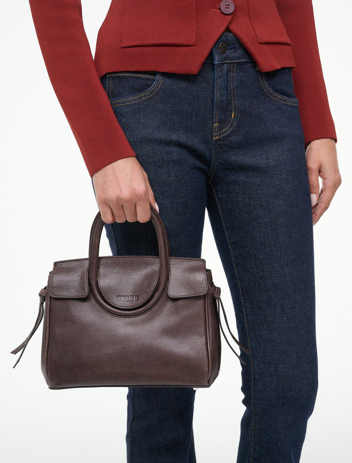 maude mini carryall in espresso