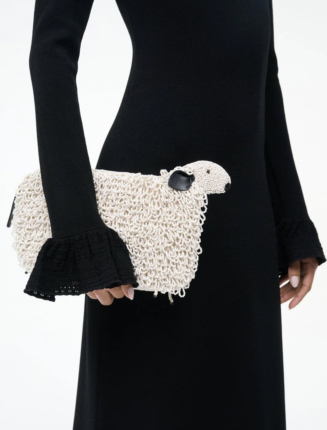 dolly beaded clutch