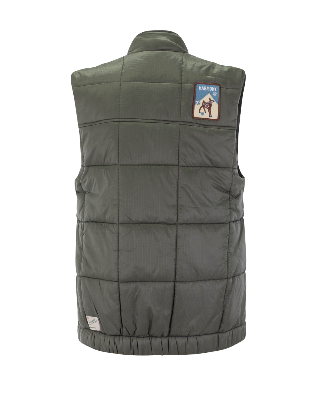 eira quilted patch puffer vest