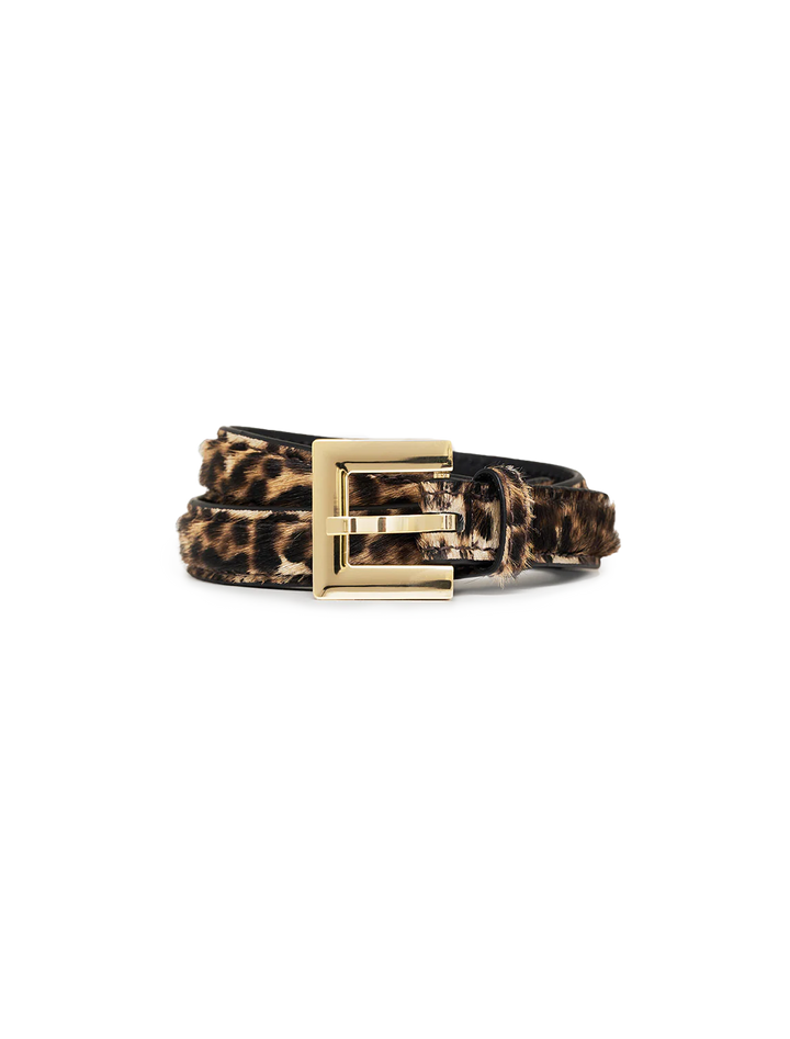 nicola belt in leopard